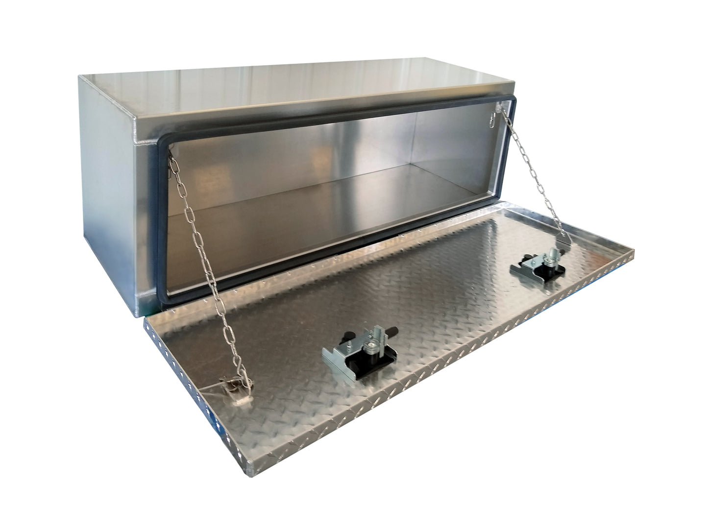 TUFF TRUCK 18"X18"X60" DIAMOND TREAD ALUMINUM UNDERBODY TRUCK BOX REPLACES BUYERS 1705115
