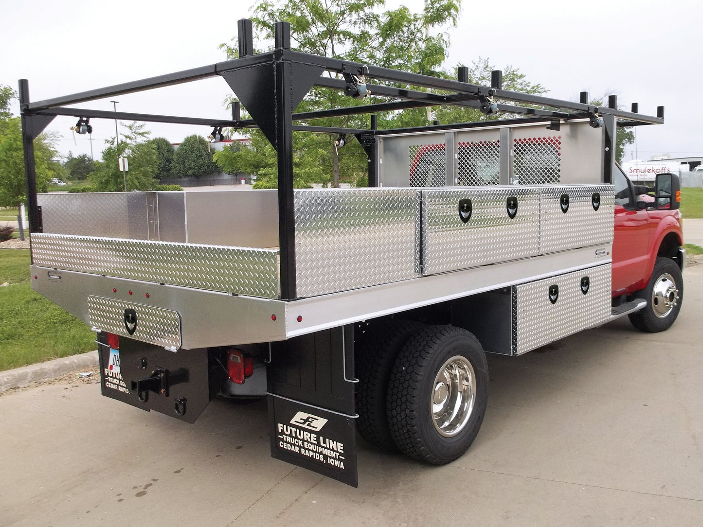 TUFF TRUCK 18"X18"X60" DIAMOND TREAD ALUMINUM UNDERBODY TRUCK BOX REPLACES BUYERS 1705115